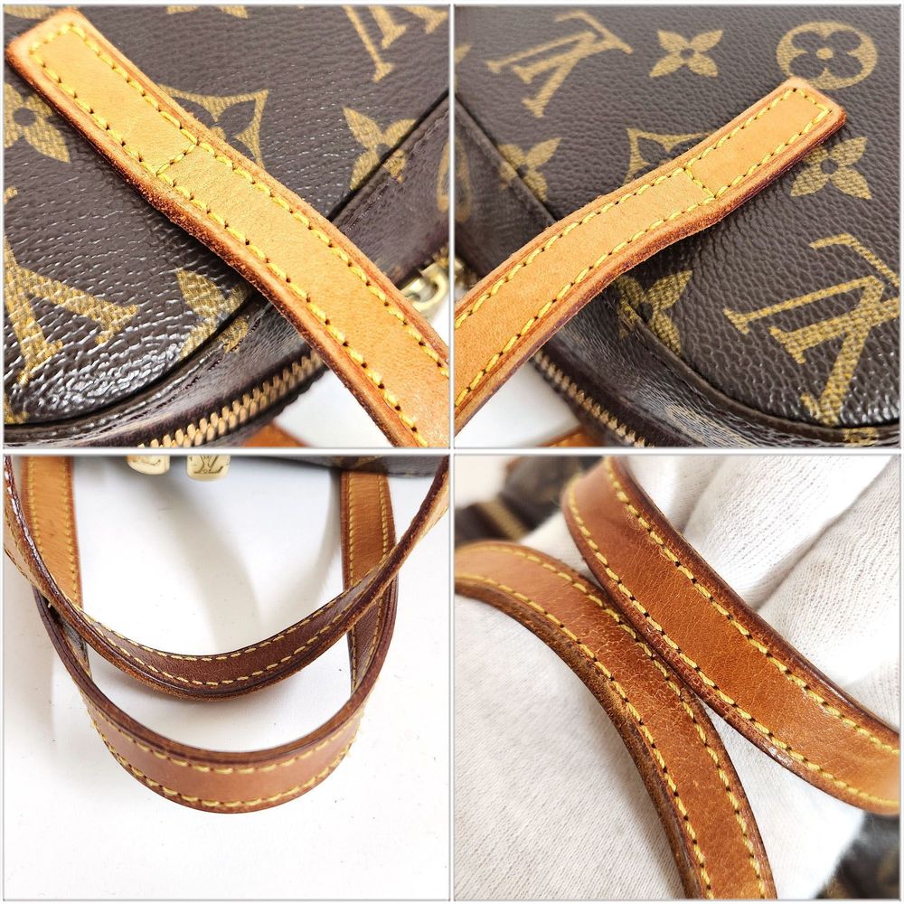 LOUIS VUITTON Brown Monogram Leather Shoulder Bag - Picture 4 of 7